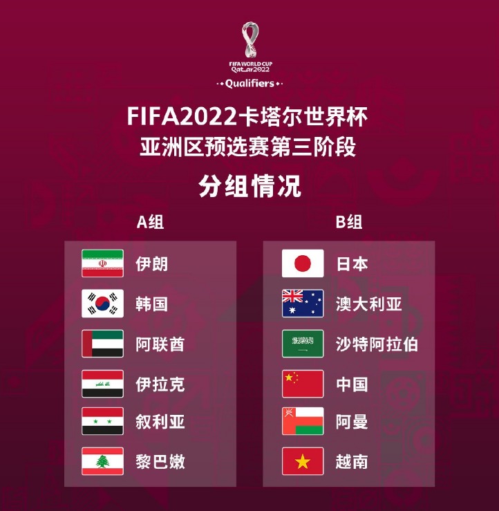 2026世预赛中国队赛程表